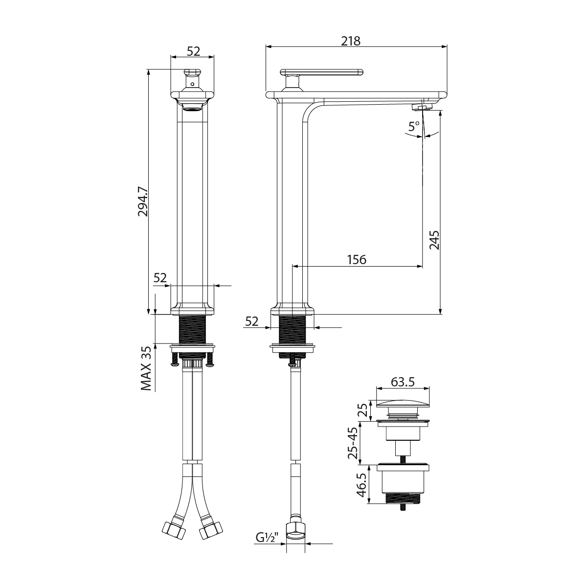Смеситель Lemark Миста LM6409WG для раковины , белый/золото