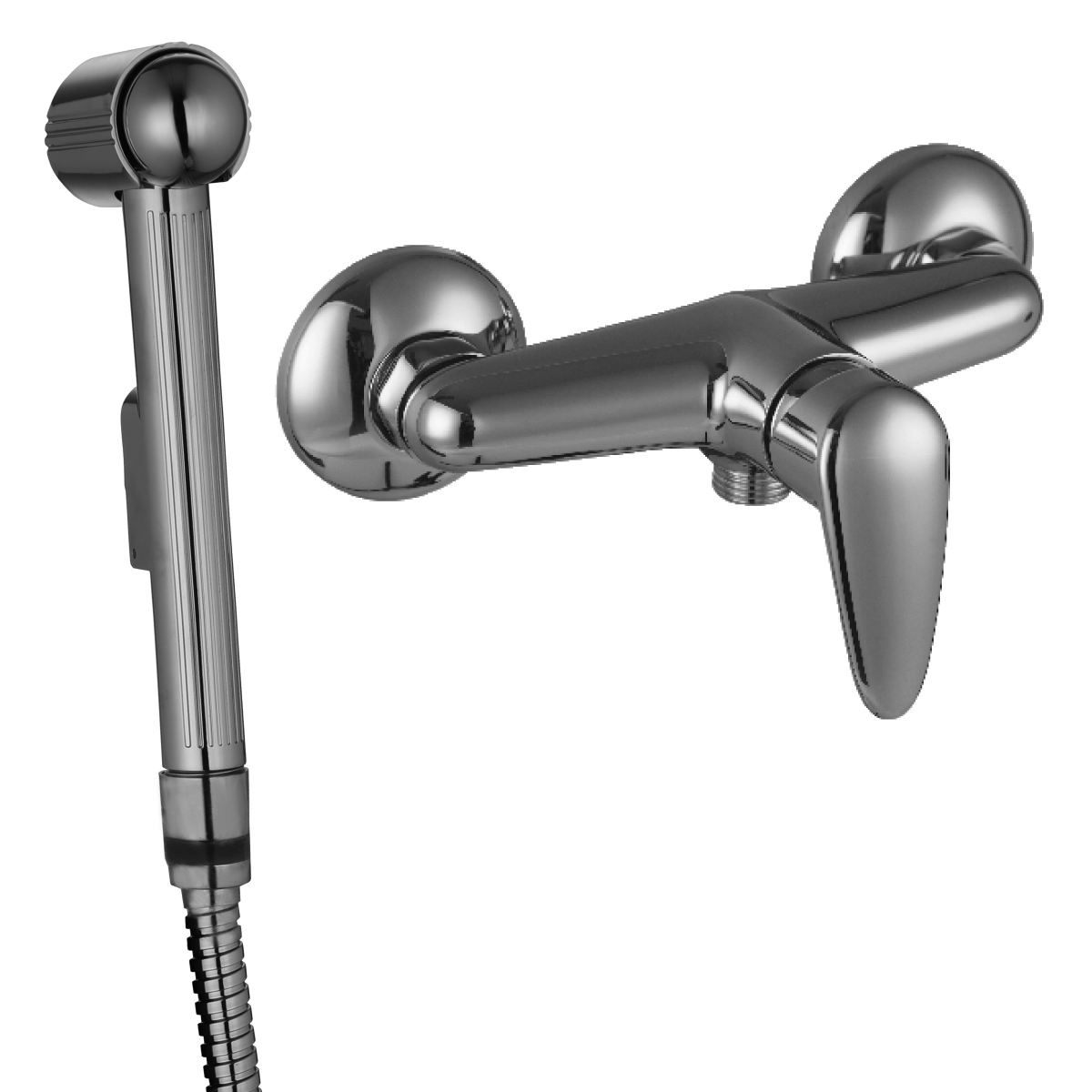 Смеситель Lemark Прамен LM3318C с гигиеническим душем, хром