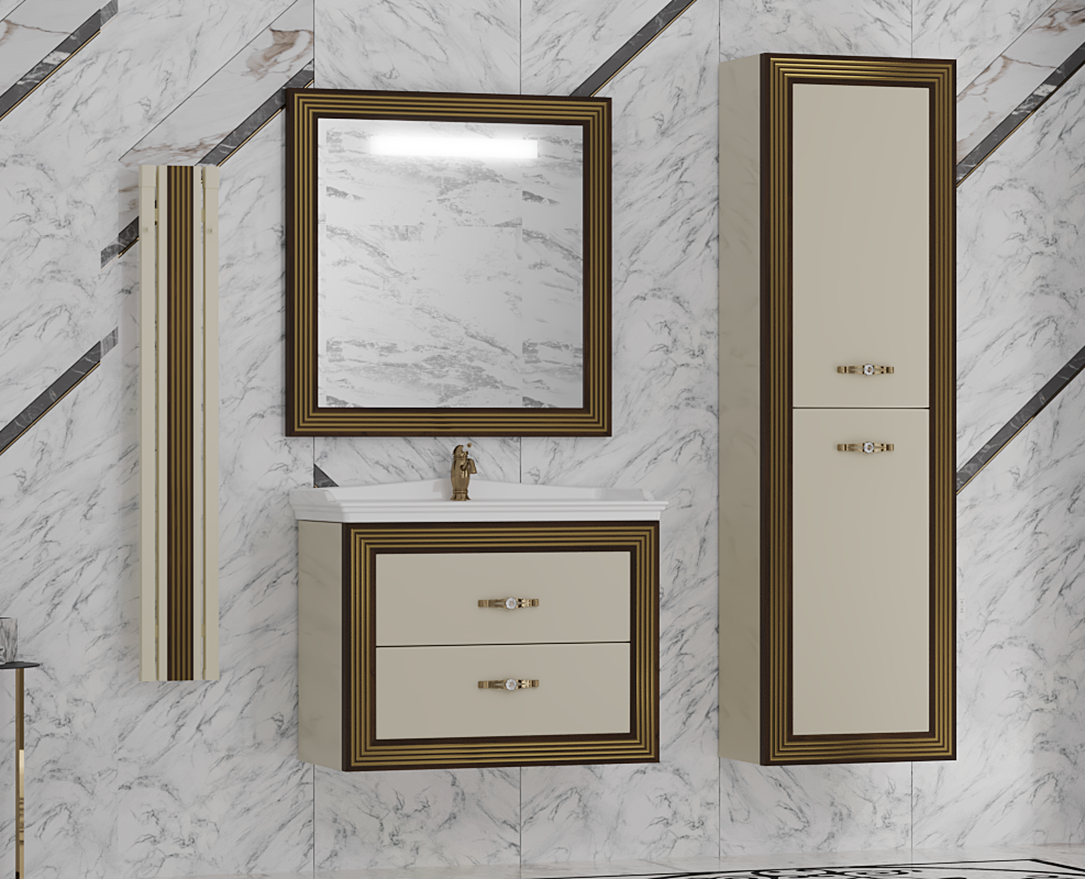 Коллекция Карат бежевый - светлый орех