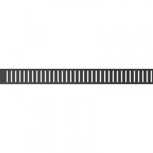 Решетка для водоотводящего желоба, черный-мат, арт. PURE-550BLACK