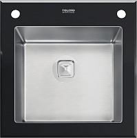 Кухонная мойка TOLERO Ceramic Glass TG-500 (Чёрная)