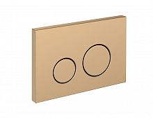Кнопка Cersanit TWINS для LINK PRO/VECTOR/LINK/HI-TEC пластик золотой матовый