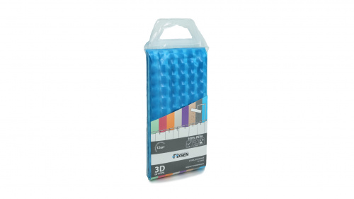 Fixsen FX-3003С Шторка для ванной  голубая 3D фото 2