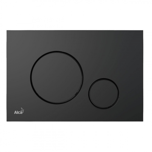 Кнопка управления для скрытых систем инсталляции, черный-мат, арт.M678