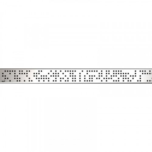 Решетка для водоотводящего желоба, нержавеющая сталь-мат, арт. CODE-850M