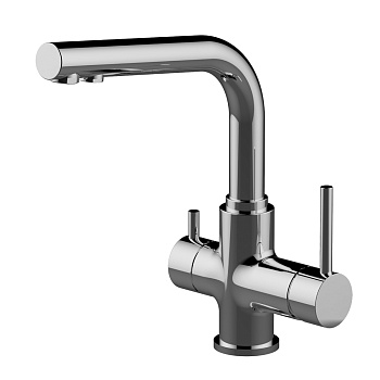 Смеситель Lemark Комфорт LM3061C для кухни  с подключением к фильтру, хром