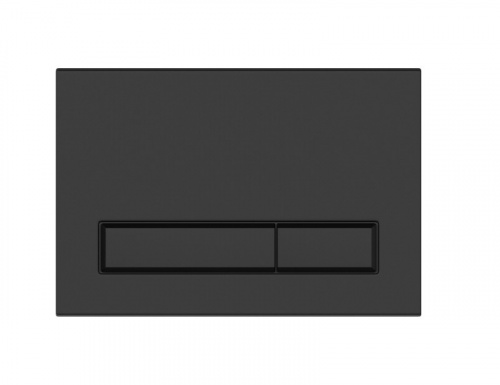 Кнопка Cersanit BLICK для LINK PRO/VECTOR/LINK/HI-TEC пластик черный матовый фото 2