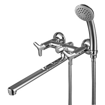 Смеситель Lemark Плюс Спирит LM1951C универсальный, хром
