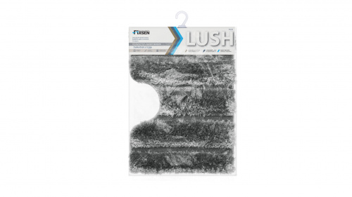 Fixsen LUSH FX-9001U Коврик для туалета Fixsen Lush, 1-ый (50х40 см) фото 3