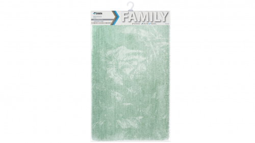 Fixsen FAMILY FX-9003F Коврик для ванной Fixsen Family, зеленый, 1-ый (70х120 см) фото 3