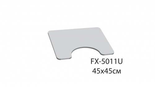 Fixsen DONY FX-5011U Коврик для туалета (45х45см) фото 2